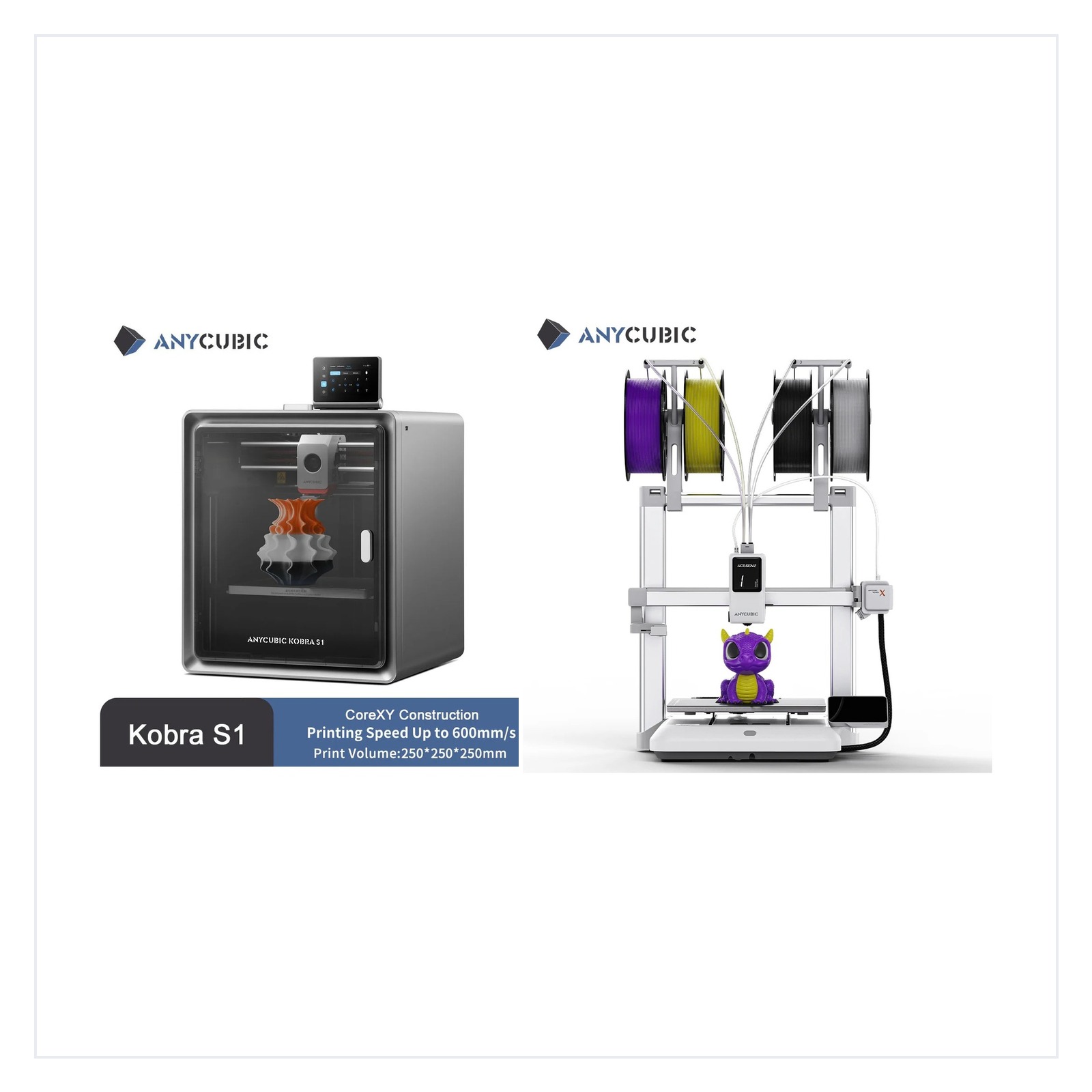 3D Printers category product collage